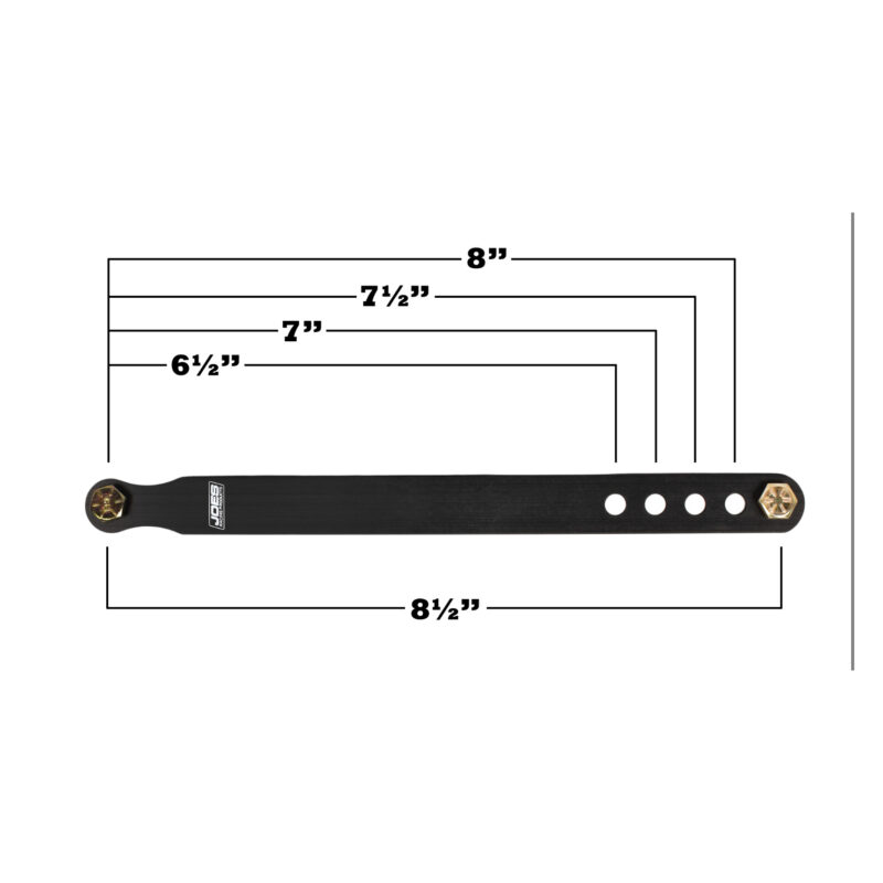 Nose Wing Rear Strap (Pair) Short Shock Tower Mount (Apex) - Image 4