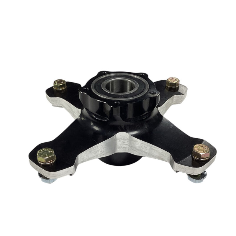 Keizer "P4" 4 Spoke Hubs, Cap, Bearings w/ Brake Rotor Mounts - Image 3