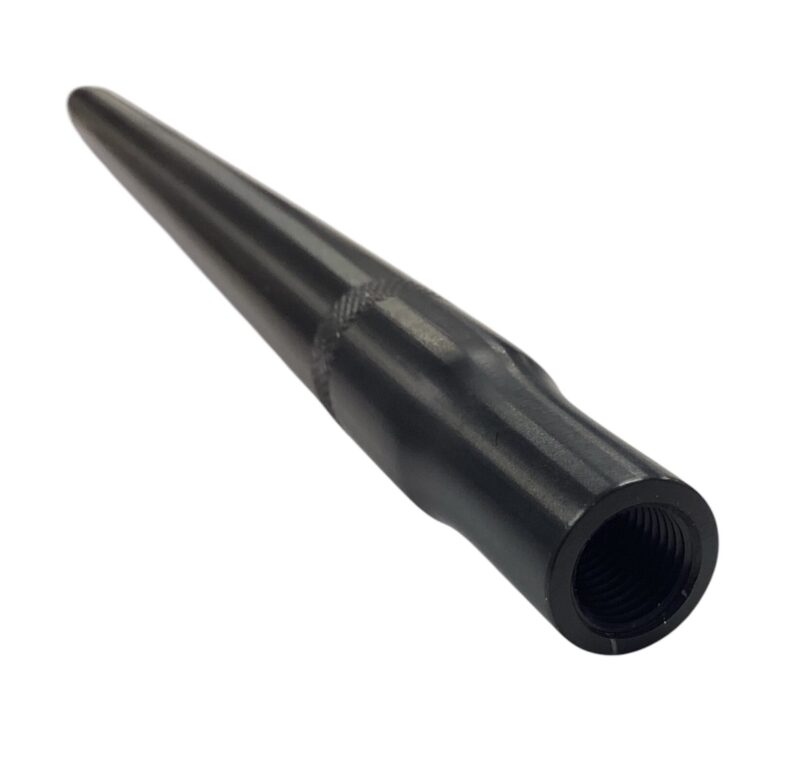 16" X 7/16 Radius Rod Front- Black